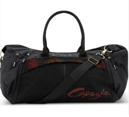 Never Quit Duffle orange front view