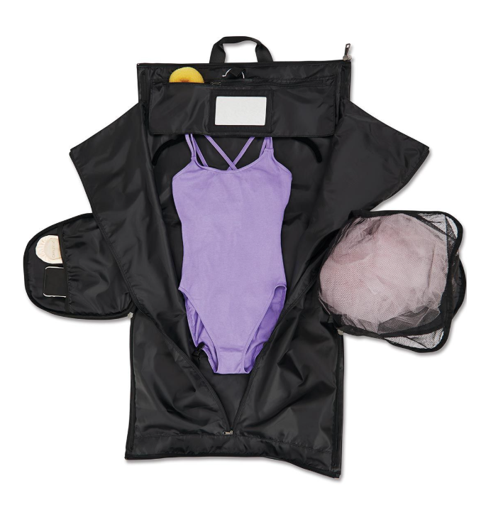 Dance Garment Duffel detail view