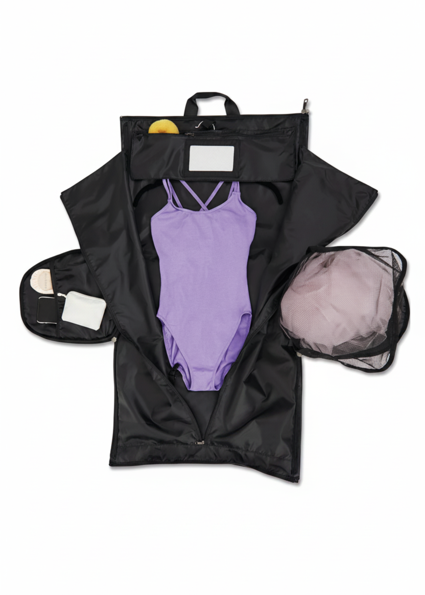 Dance Garment Duffel detail view