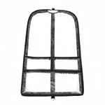 Clear Garment Bag - B305 black