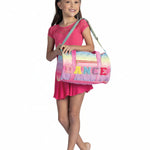 Rainbow Hearts Duffel Multicolor lifestyle view