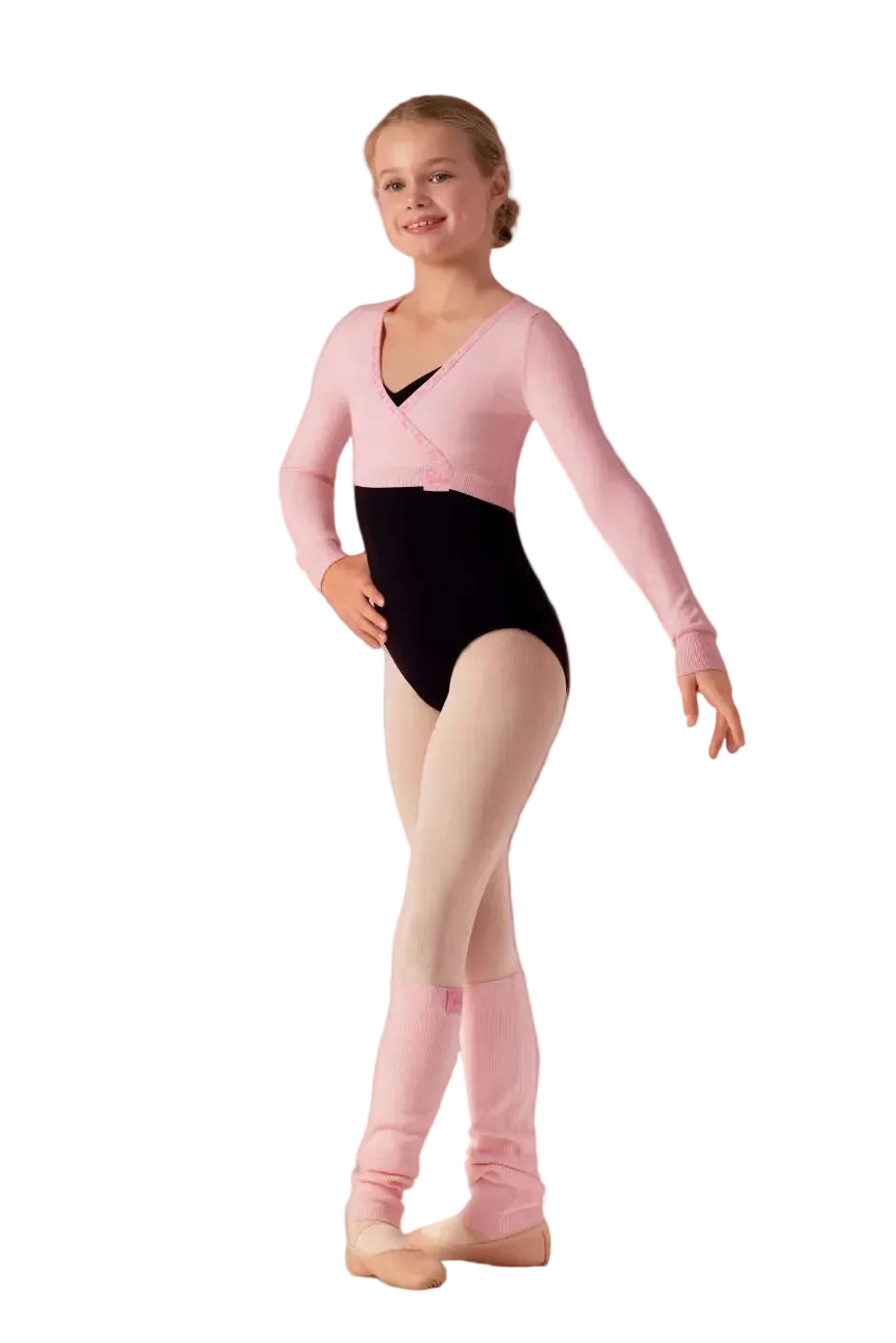 Wrap and Legwarmer Candy Pink lifestyle view