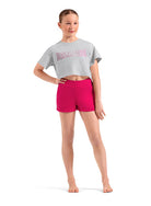 Ballerina T-shirt Light Grey Marle front view