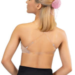 Bandeau Padded Bra Nude back view