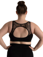 Beatrice Bra Top Black back view