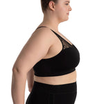 Beatrice Bra Top Black side view