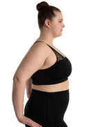 Beatrice Bra Top Black side view