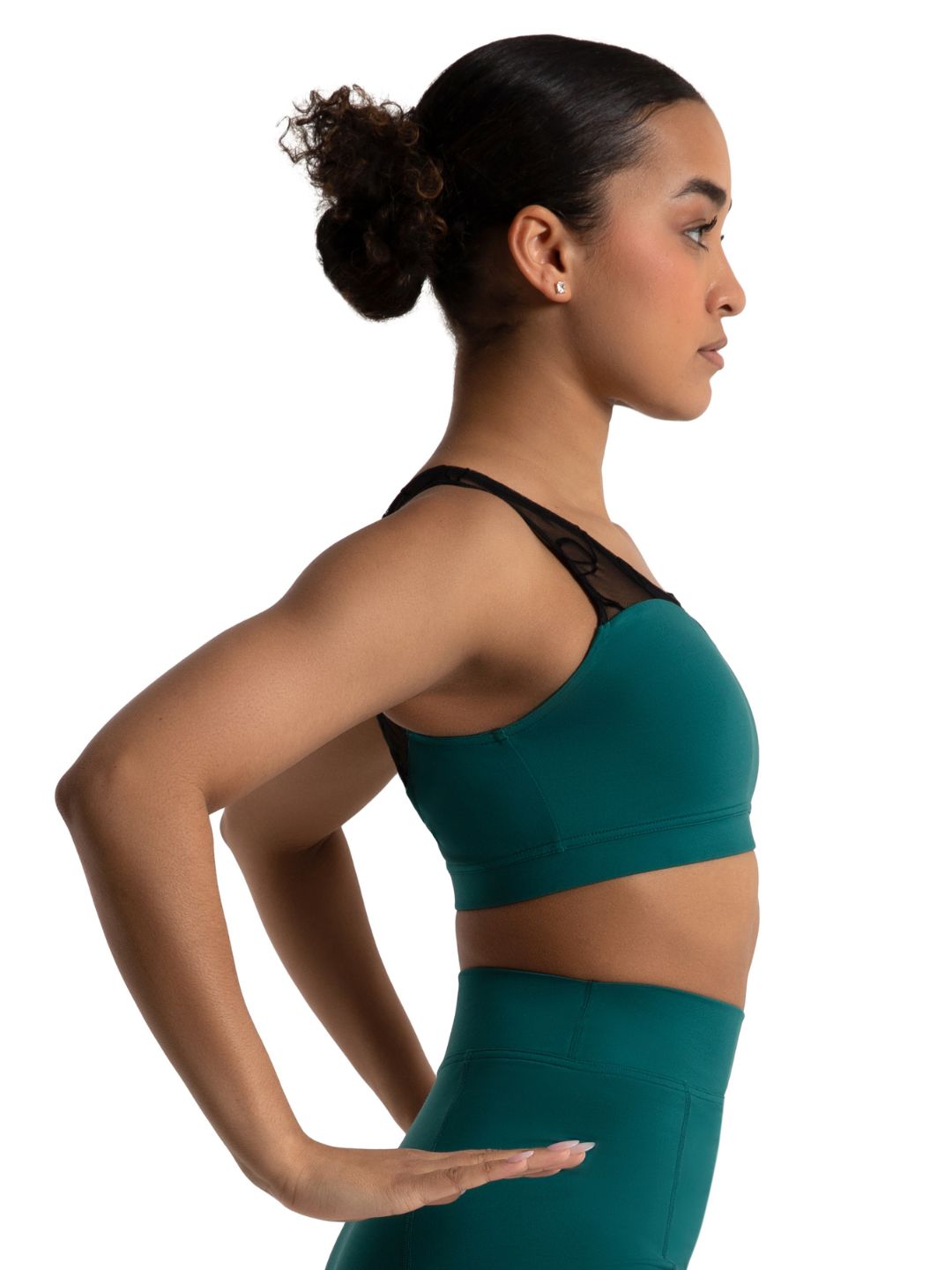 Beatrice Bra Top Storm side view