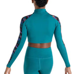 Bike Short Teal back view