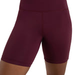 Bike Short Burgundy front view