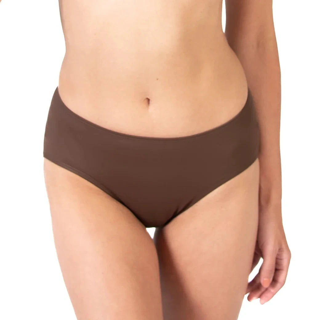 Bikini Cut Brief Mocha front view