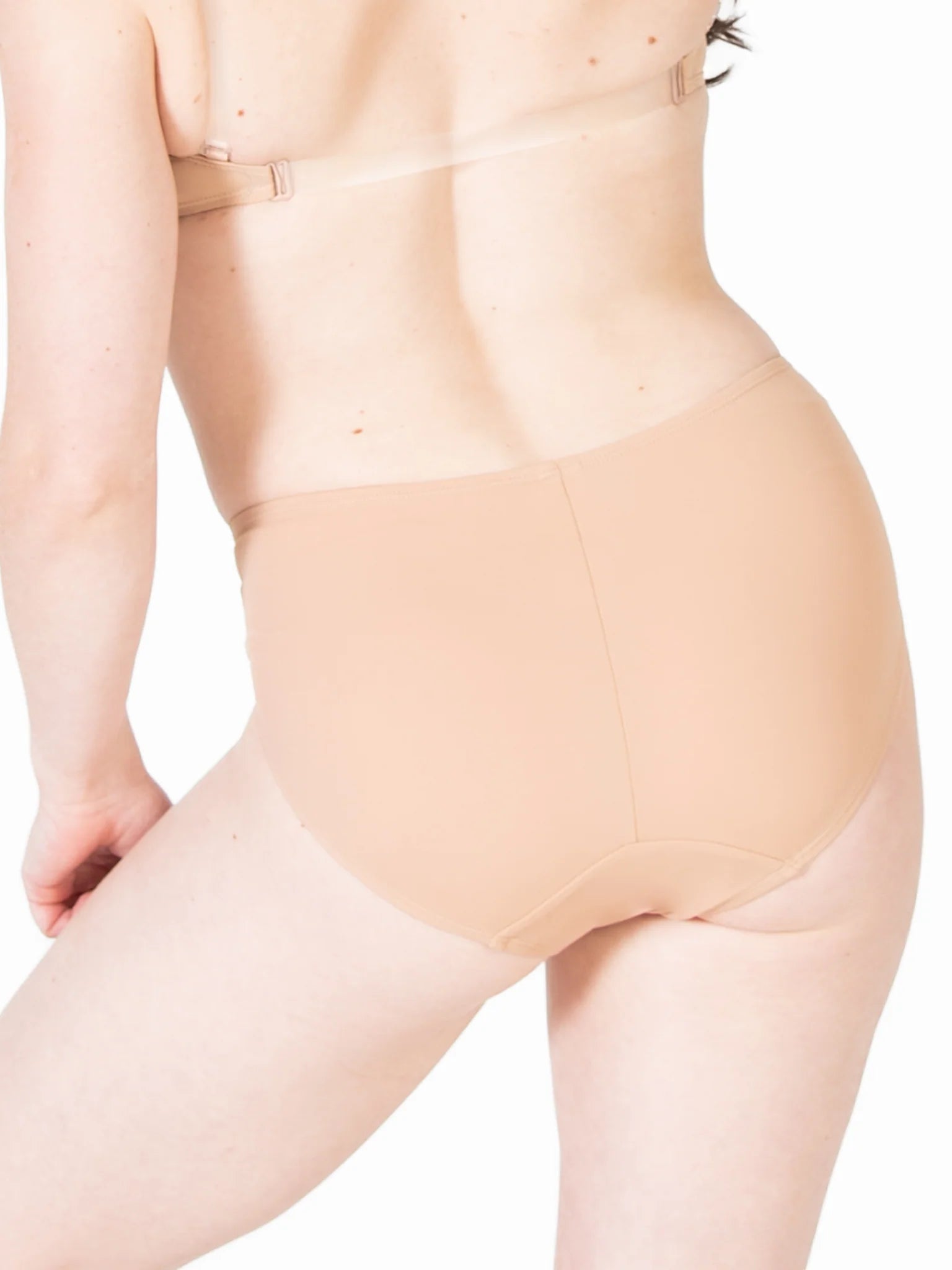 Bikini Cut Brief Nude back view