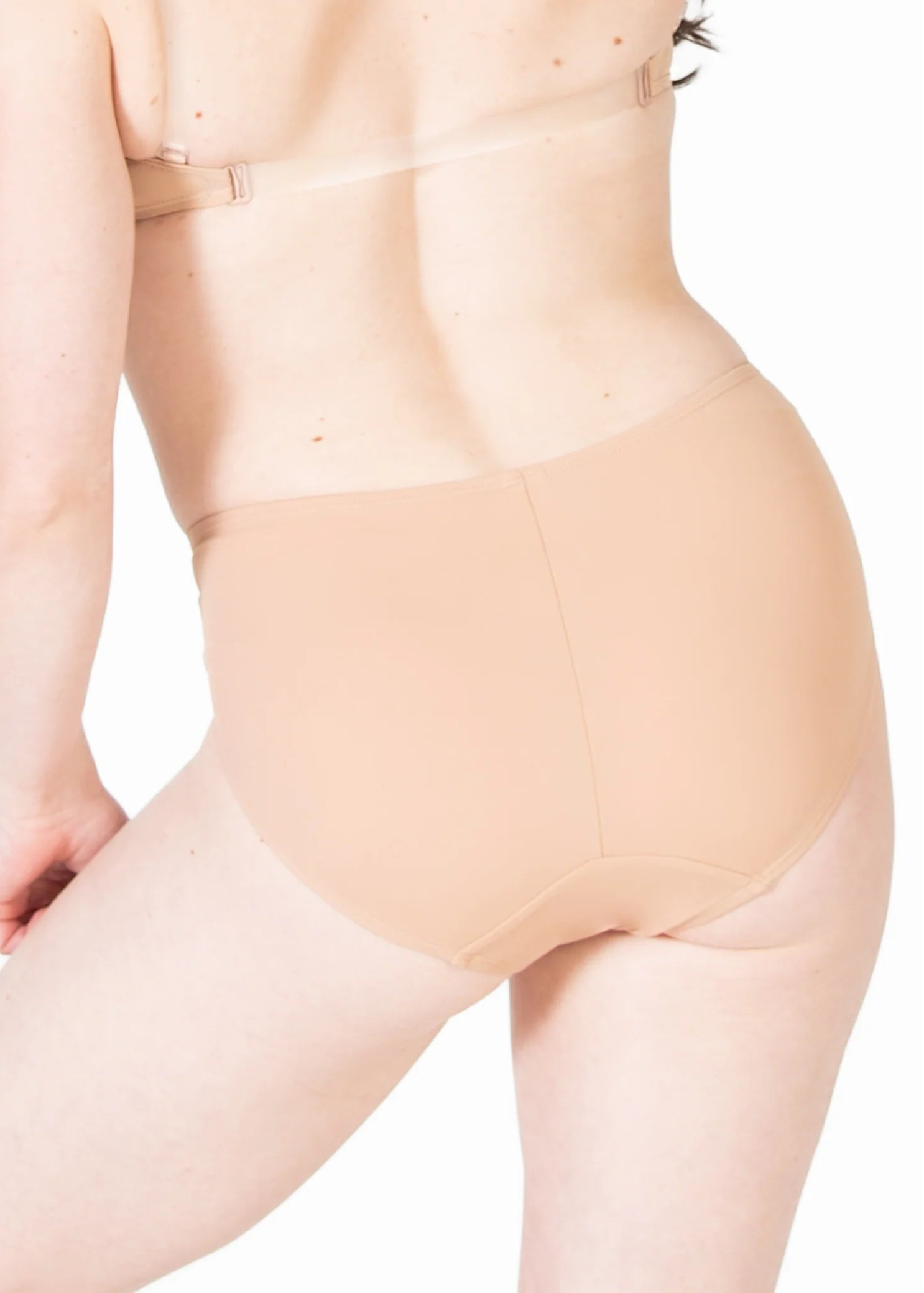 Bikini Cut Brief Nude back view