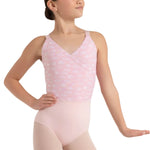 Bliss Leotard Pink front view