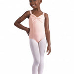 Bow Style Leotard Rose Quartz front view