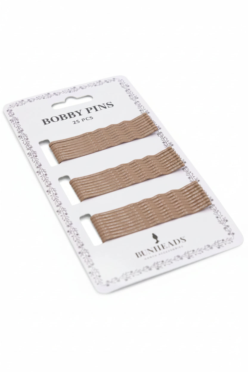 3" Bobby Pins light brown