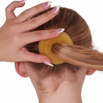 Jr. Bun Builder blonde lifestyle view