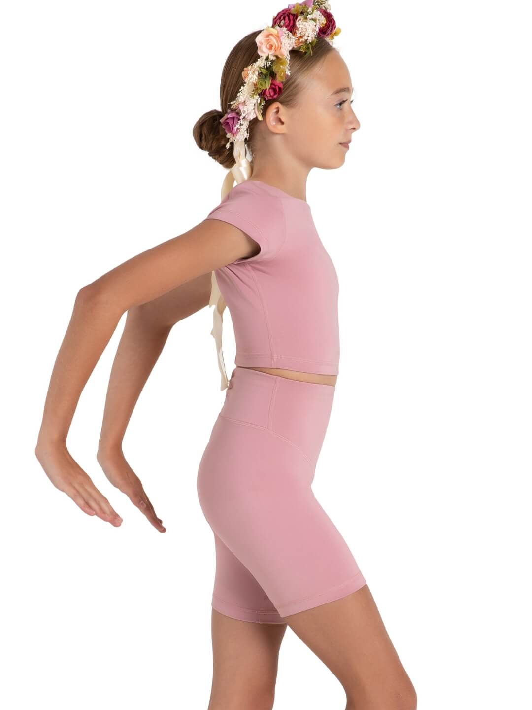 Buttercup Bike Short Lilas side view