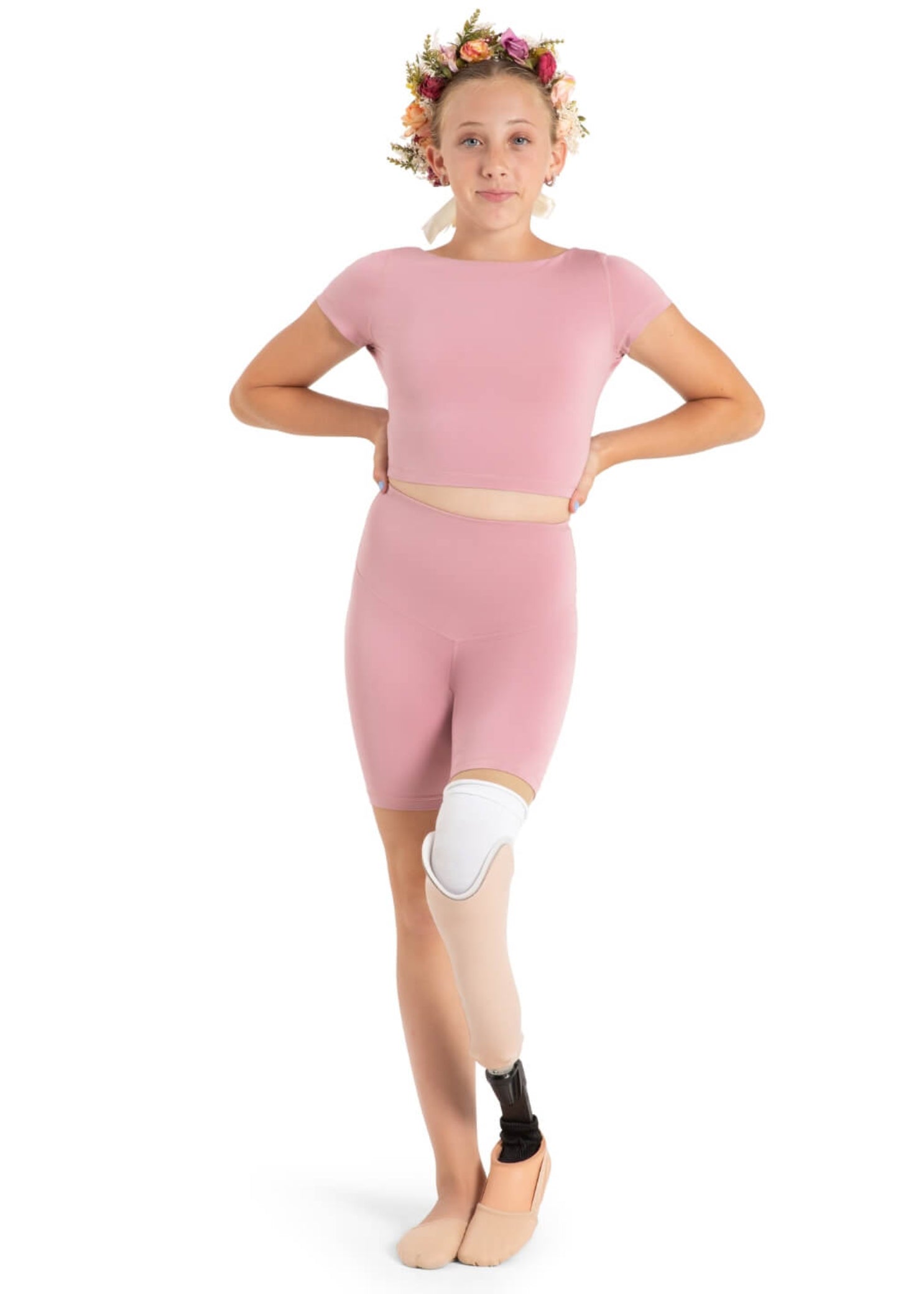 Buttercup Bike Short Lilas front view