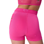 Berry Mindful Short Bright Pink back view