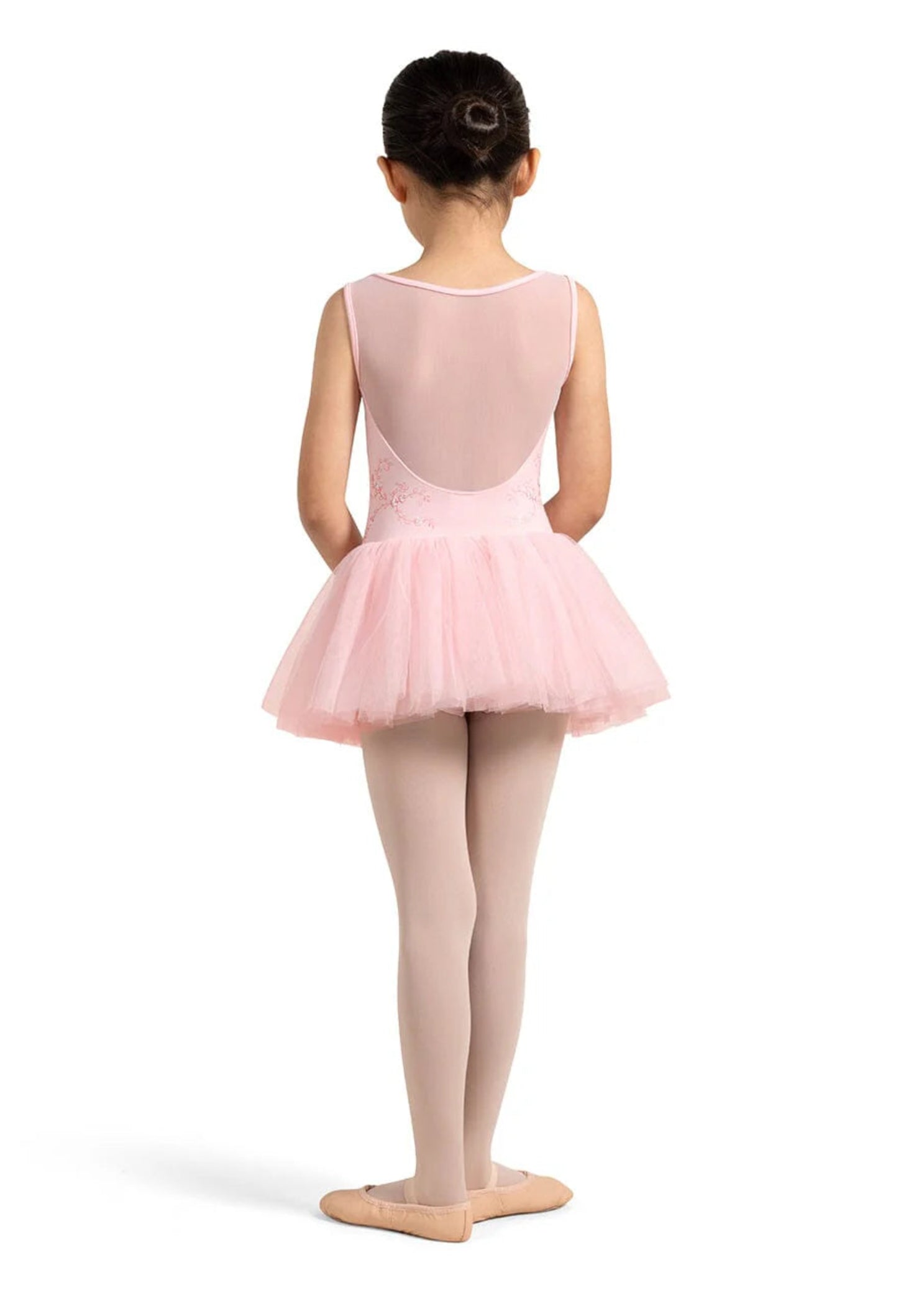 Buttercup Tank Tutu Leotard Candy Pink back view