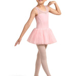 Buttercup Tank Tutu Leotard Candy Pink front view