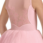 Tank Tutu Leotard Pink detail view