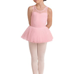 Tank Tutu Dress Leotard Pink front view