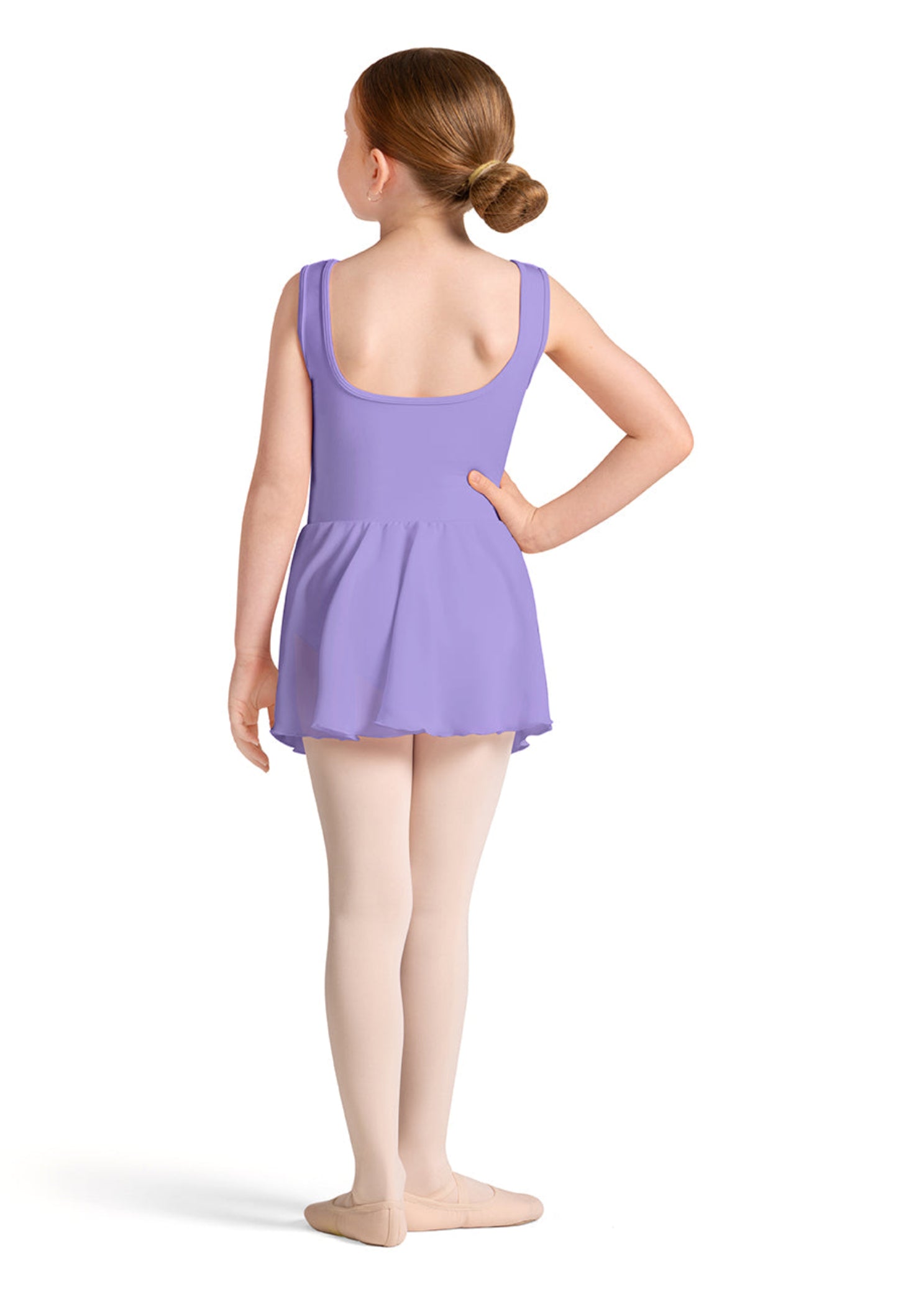 Tank Dress Lilac back view