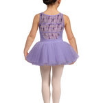 Evie Tank Tutu Dress Lilac back view