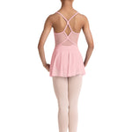 Skirted Cami Leotard Candy Pink back view