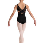 Camisole Leotard Black back view