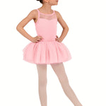 Cami Tutu Leotard Candy Pink front view