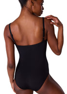 Camisole Leotard Black back view