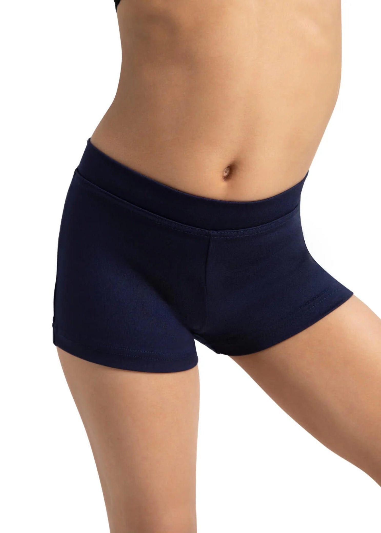 Child Boycut Short Navy front view
