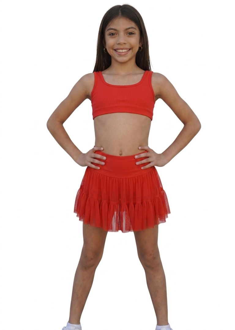 Celeste Top Red front view