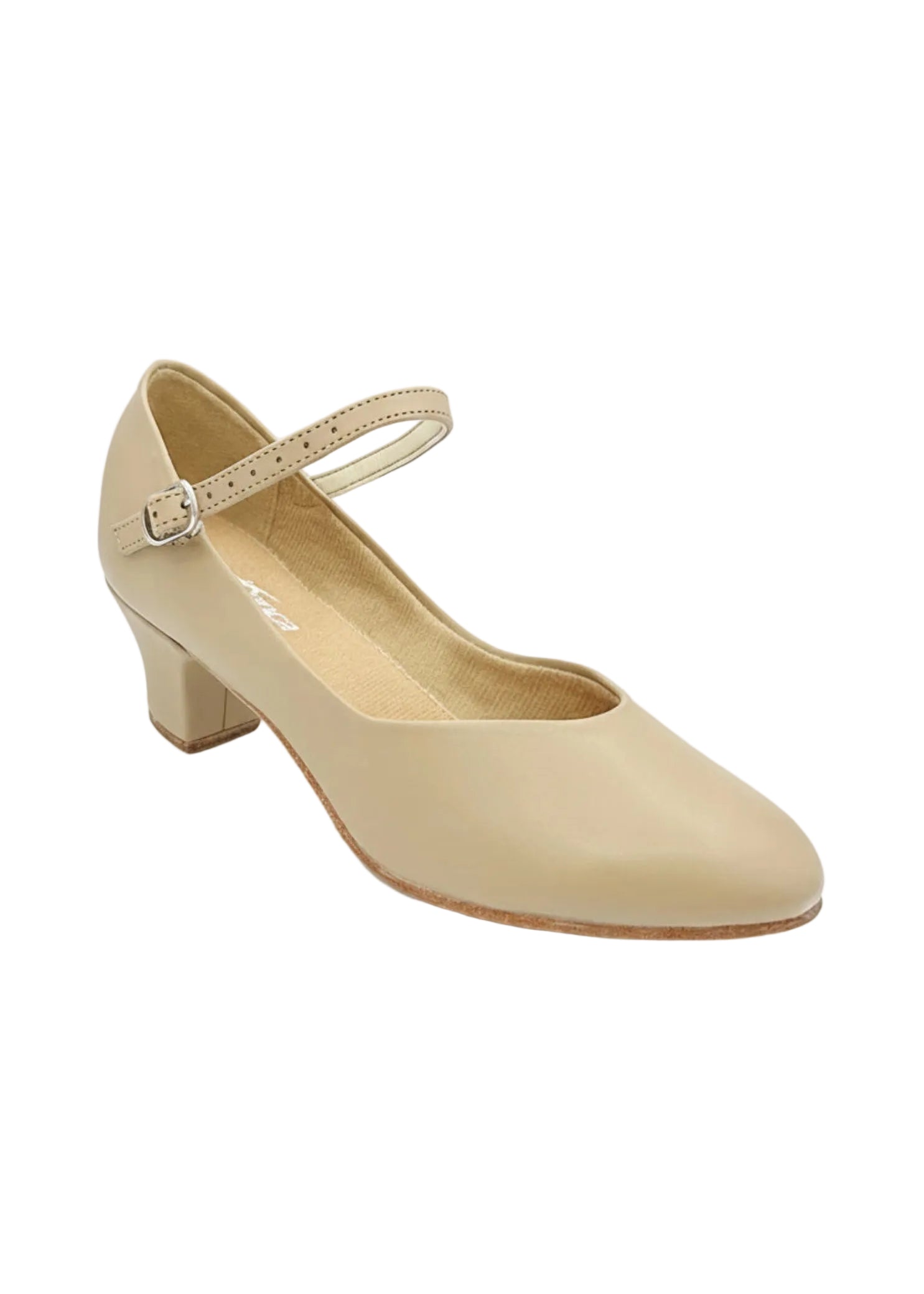 Celine Character 1.5" Heel Shoe (Tan)