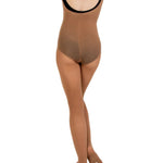Clear Strap Body Tight Cappuccino back view