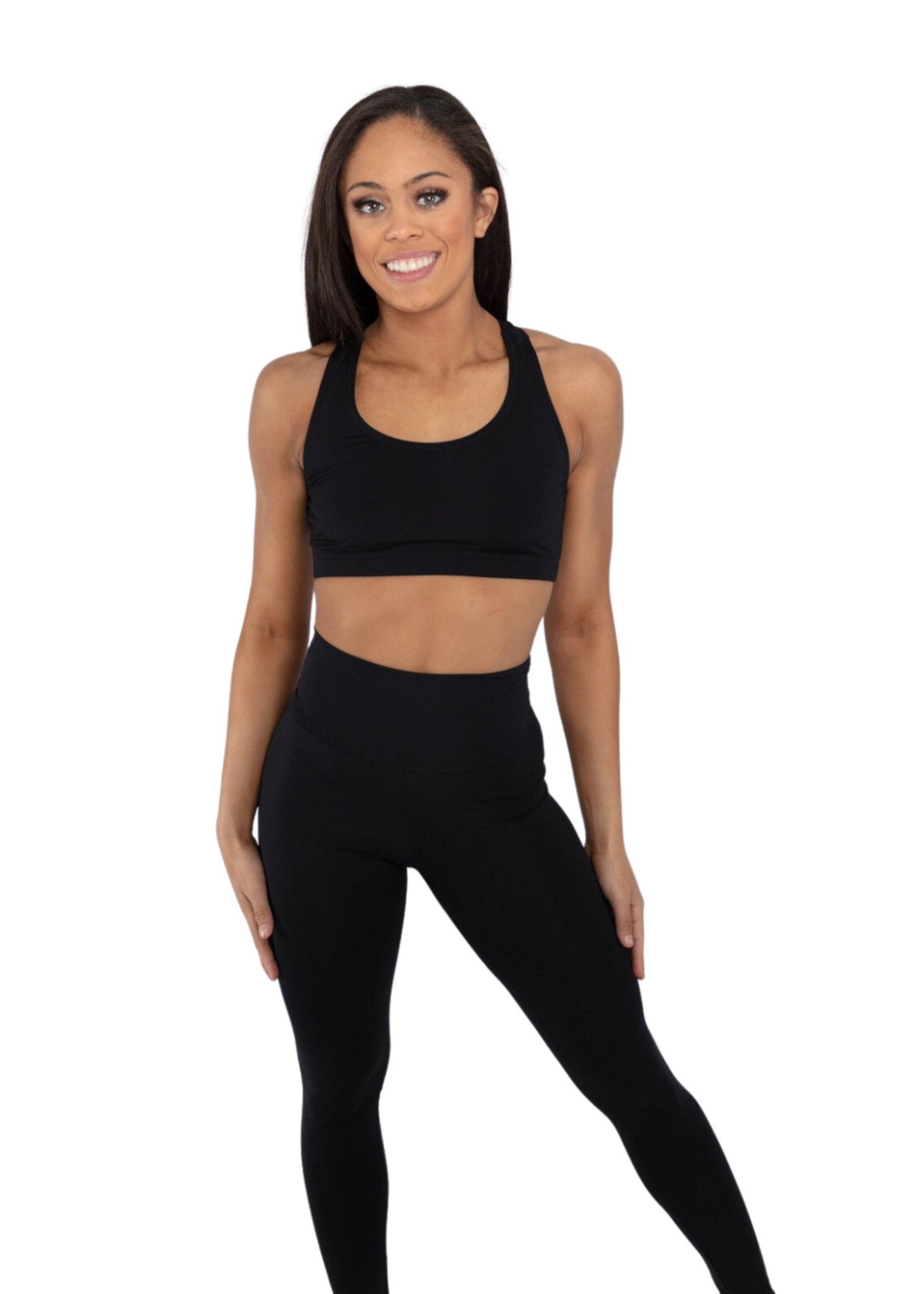 Racer Back Bra Top front view