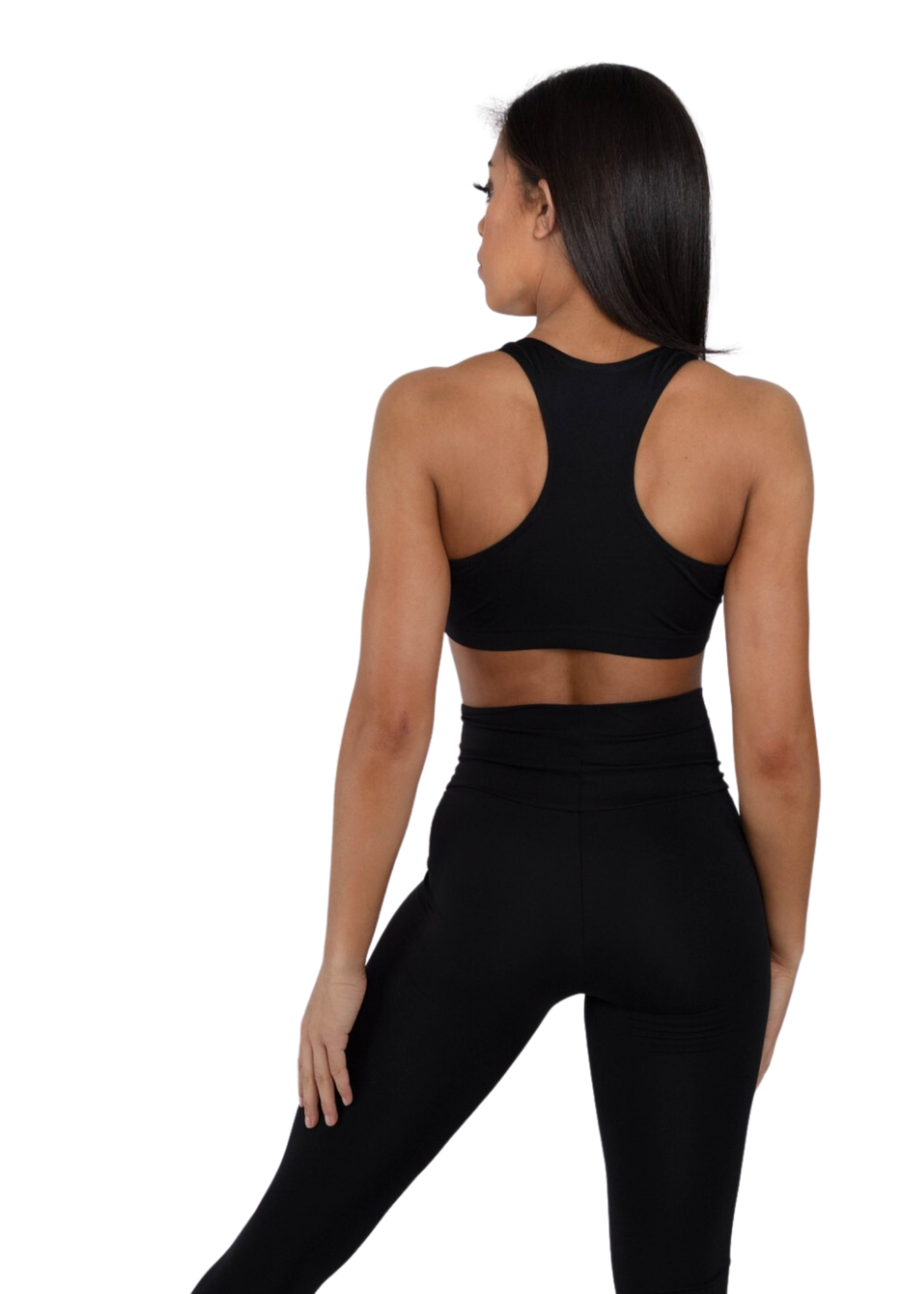 Racer Back Bra Top back view