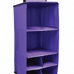 Purple 6 Pocket Hanging Caddy