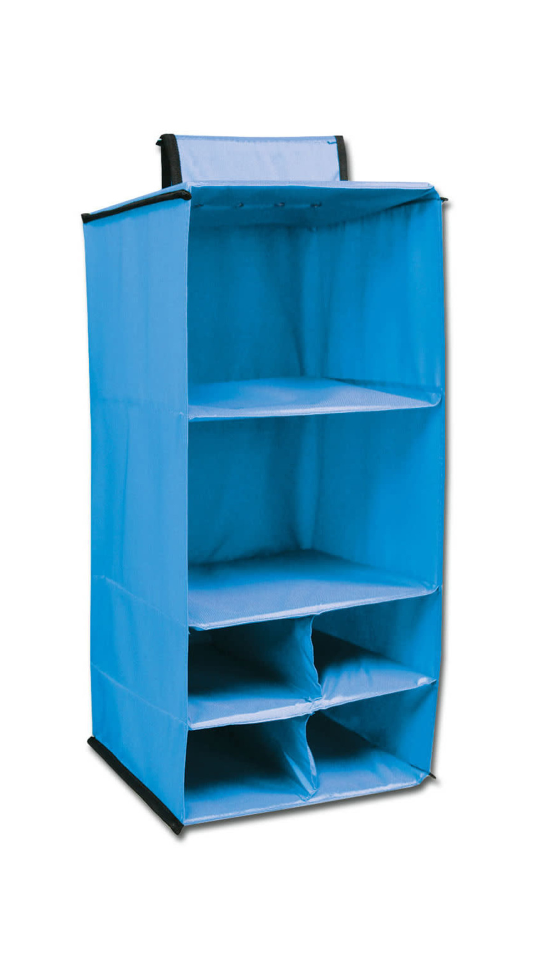 Blue 6 Pocket Hanging Caddy