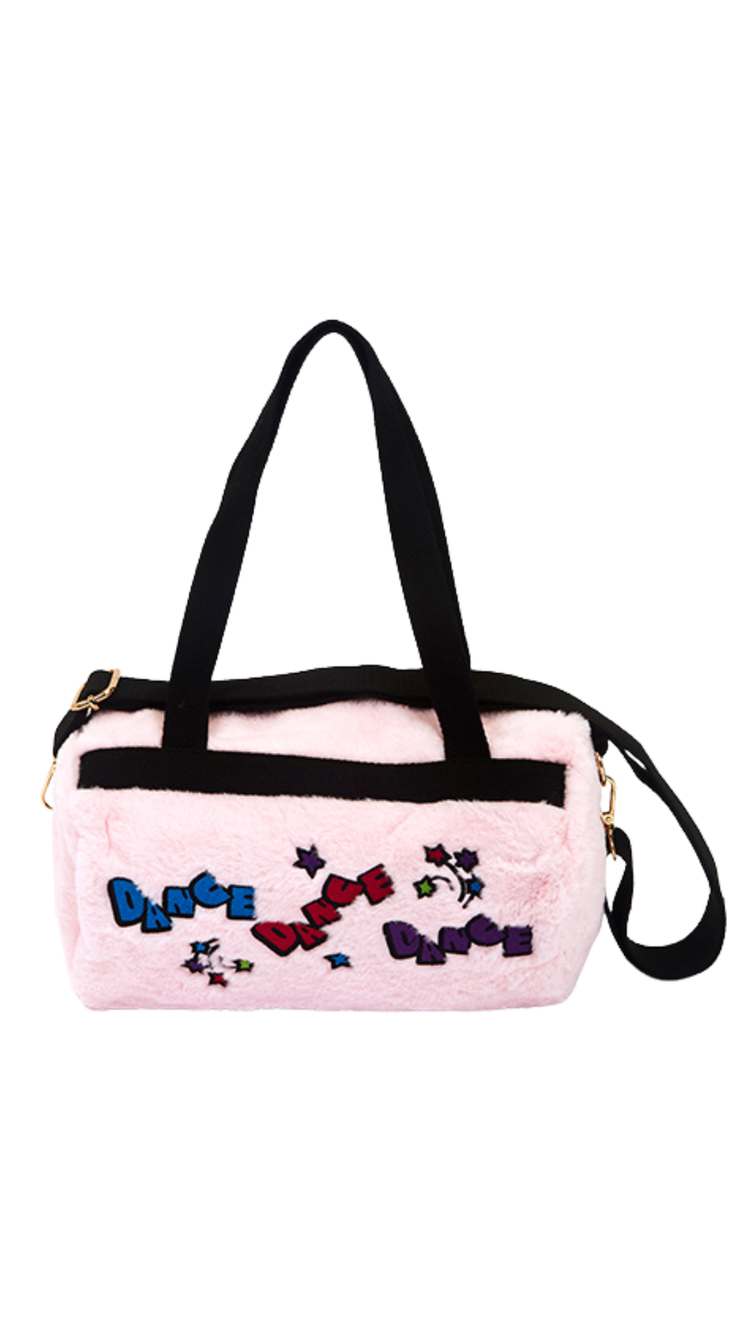 Fuzzy Dance Duffle – 4909 Pink