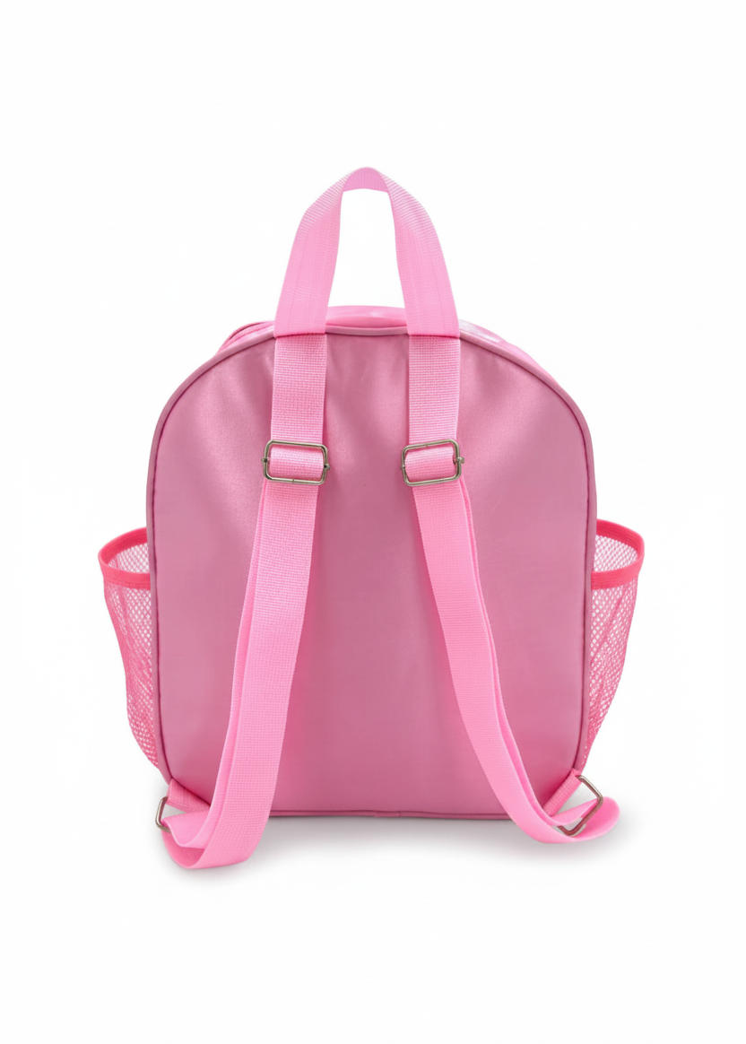Faux Fur Dance Backpack back view