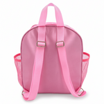 Faux Fur Dance Backpack back view
