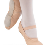 Luna Leather Ballet Shoe Ballet Pink lifestyle view 2