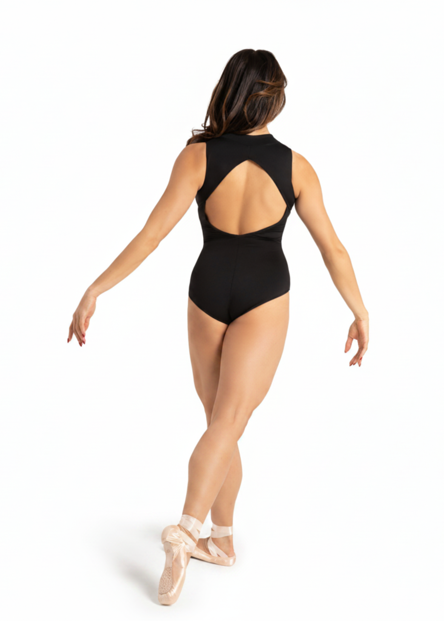 La Belle Leotard Black back view