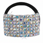 Rhinestone Bar Ponytail Holder