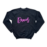 Puff Print Sweatshirt pink front view