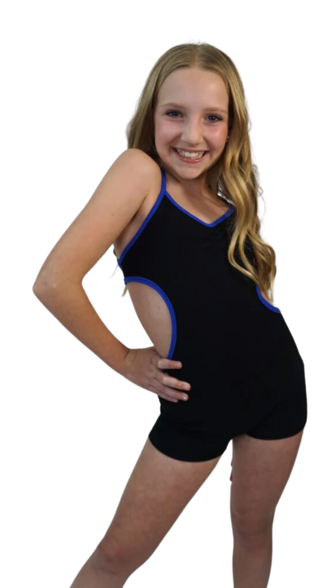 Adriana Jumpsuit Black front view